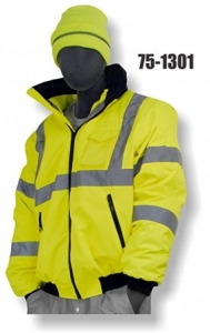 Majestic 75-1301 High Visibility Waterproof Winter Bomber Jacket