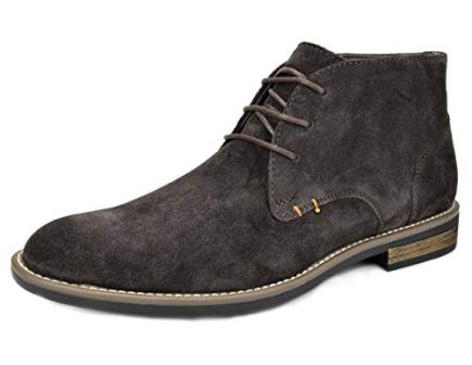 Bruno Marc Men’s URBAN-01 Suede Leather Lace Up Oxfords Desert Boots